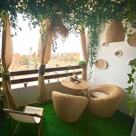 Splendido Appartamento A Gueliz Marrakesh Buitenkant foto